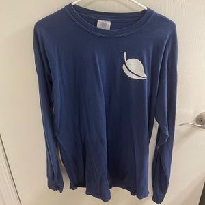 Navy Blue Comfort Colors AH long-sleeve shirt